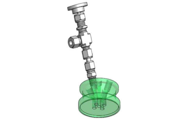 Additional BR- needle valve made of stainless steel (5705250)